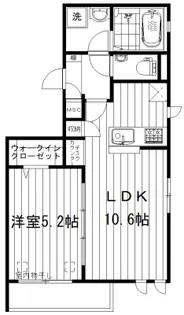 パレス新井薬師【1階】の間取り