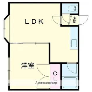 アクセス音羽【2階】の間取り