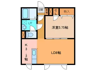 ベルタ【1階】の間取り