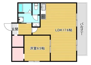 メゾンリエール【4階】の間取り