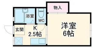 カーサ・エルム【1階】の間取り