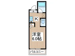 ヴェルドミ-ルセイワ2【2階】の間取り
