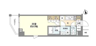 AXAS神楽坂【5階】の間取り