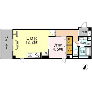 SKYSHORE【3階】の間取り