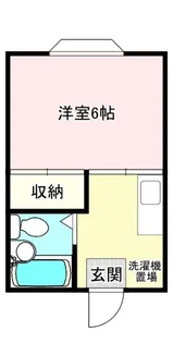 シャトル前田II【1階】の間取り