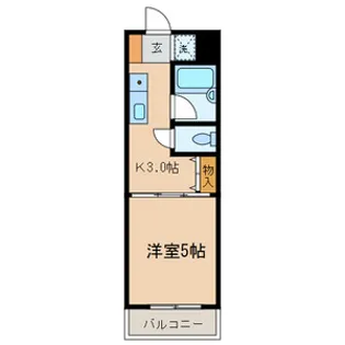 コピエ五反田【1階】の間取り