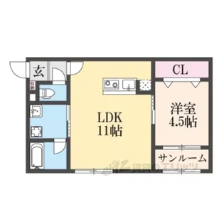 LuzOv【2階】の間取り