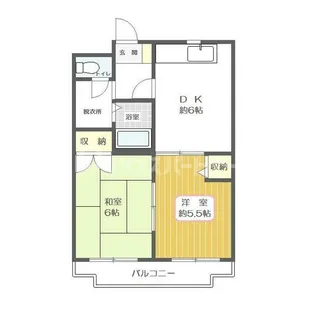 ドエル南葛西【3階】の間取り