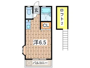 菅沼コ-ポ【2階】の間取り