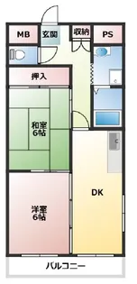 グランデュールネオ【3階】の間取り