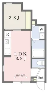 anyre新田東【1階】の間取り