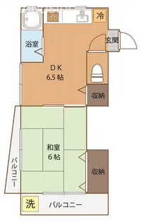 イトーマンション【2階】の間取り