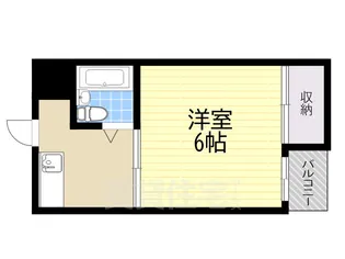 樋ノ上マンション【4階】の間取り