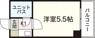 メゾン南竹屋【2階】の間取り