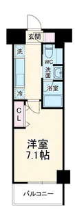 ヴェルデシア名駅南【3階】の間取り
