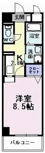 アーバンツァ【5階】の間取り