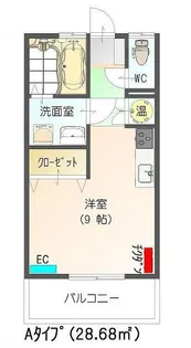 すまいる15番館【3階】の間取り