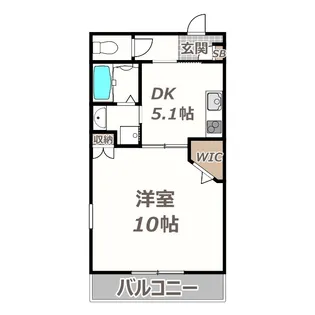 Fu oSe大領【1階】の間取り