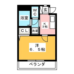 グリーンフィールズ【2階】の間取り