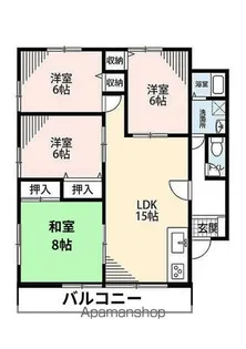 リバティホームズ【1階】の間取り