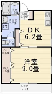 MTコーポ【1階】の間取り