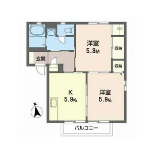 HOUSE28 C【1階】の間取り