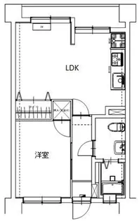 メゾン太陽【6階】の間取り