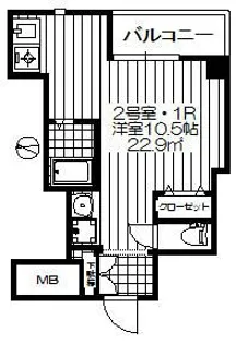 ファミールM&N【2階】の間取り