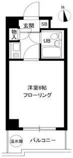シティーイン富岡【4階】の間取り