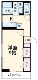 ベルフルール【2階】の間取り