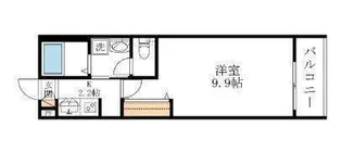 シェルクレール東戸塚【1階】の間取り