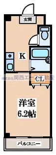 バンフォーレスミダ【2階】の間取り