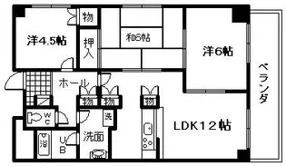 Comforts【3階】の間取り