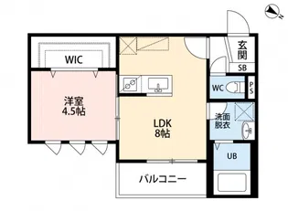 MIRAISM廿日市【2階】の間取り