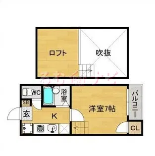 ブレッシング井尻【2階】の間取り