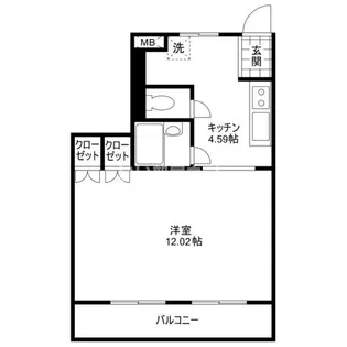 A.P MIENO【4階】の間取り