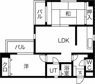 RIPPLU OASISSQUARE【5階】の間取り