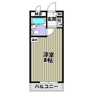 エスティライフ富田林【5階】の間取り