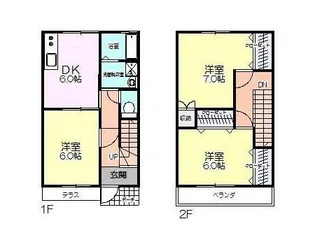 コンフォルテ Eの間取り