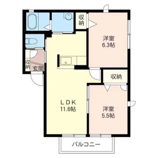 ステラ【1階】の間取り