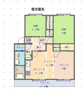 長野県長野市丹波島3【アパート】の間取り