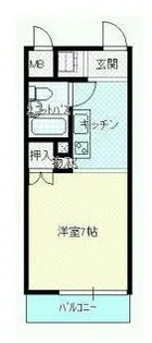 岩手県北上市大曲町【マンション】の間取り