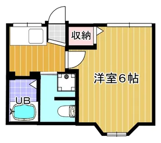 カネモハイツ【2階】の間取り