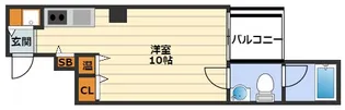 サウス・サン【3階】の間取り