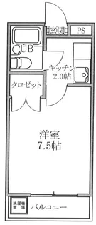メゾンドココ【3階】の間取り