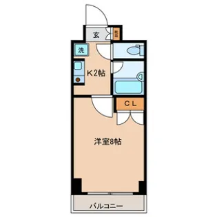 BluRock秋葉原【2階】の間取り