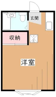 ハイツ山の音【2階】の間取り