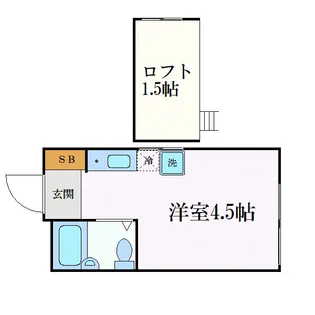 ペアパレス荻窪【2階】の間取り
