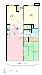 エル・パラシオ【3階】の間取り