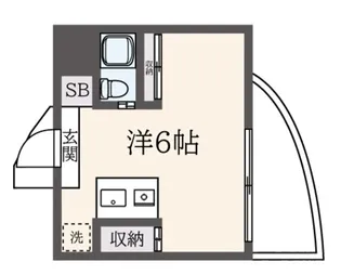グラン向ヶ丘遊園【2階】の間取り